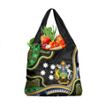 South Sea Islanders And Solomon Islands Grocery Bag Solomons Coat Of Arms And Southern Cross