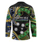 South Sea Islanders And Solomon Islands Hockey Jersey Solomons Coat Of Arms And Southern Cross