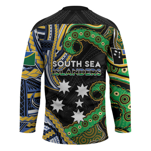 South Sea Islanders And Solomon Islands Hockey Jersey Solomons Coat Of Arms And Southern Cross