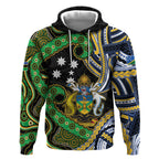 South Sea Islanders And Solomon Islands Hoodie Solomons Coat Of Arms And Southern Cross