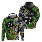 South Sea Islanders And Solomon Islands Hoodie Solomons Coat Of Arms And Southern Cross