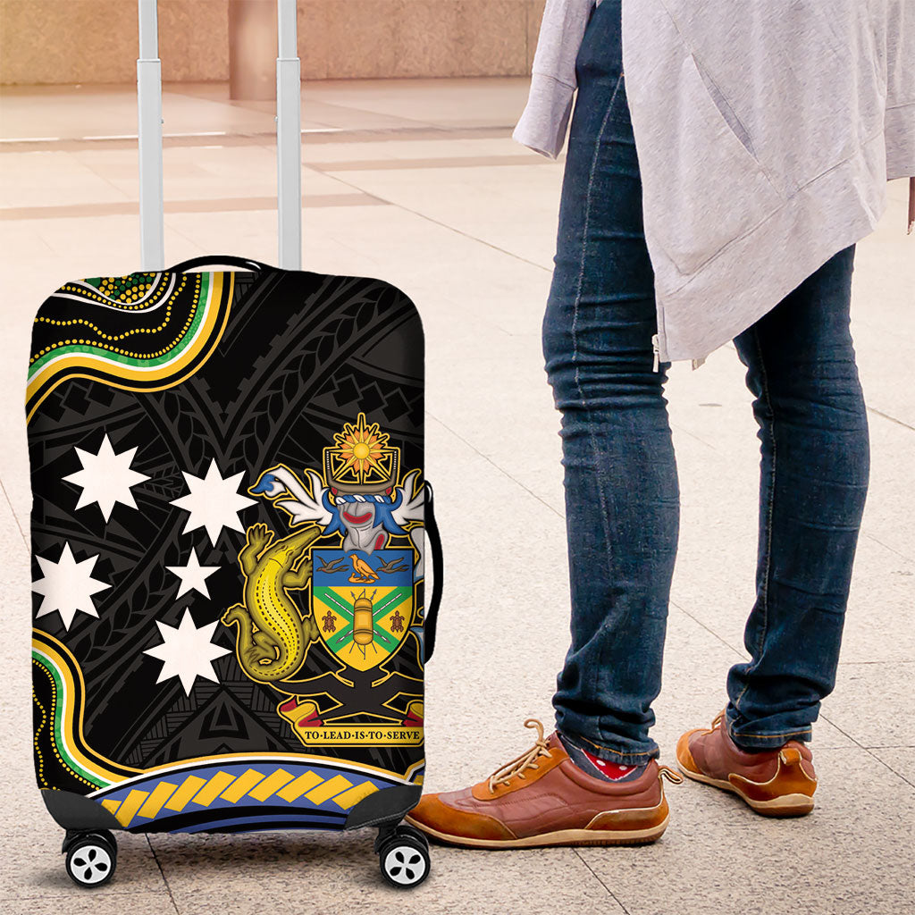 South Sea Islanders And Solomon Islands Luggage Cover Solomons Coat Of Arms And Southern Cross