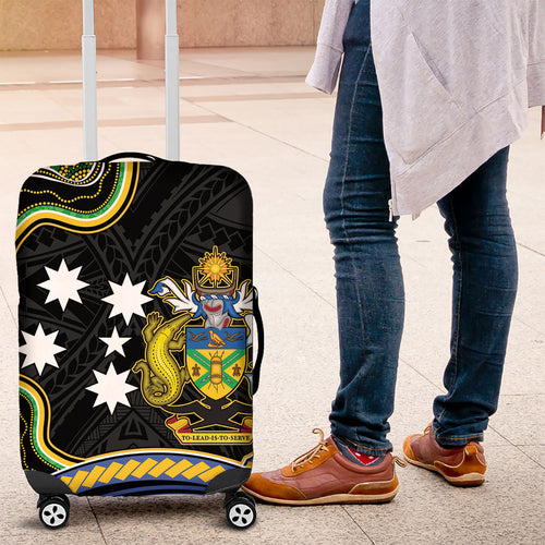 South Sea Islanders And Solomon Islands Luggage Cover Solomons Coat Of Arms And Southern Cross