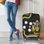 South Sea Islanders And Solomon Islands Luggage Cover Solomons Coat Of Arms And Southern Cross