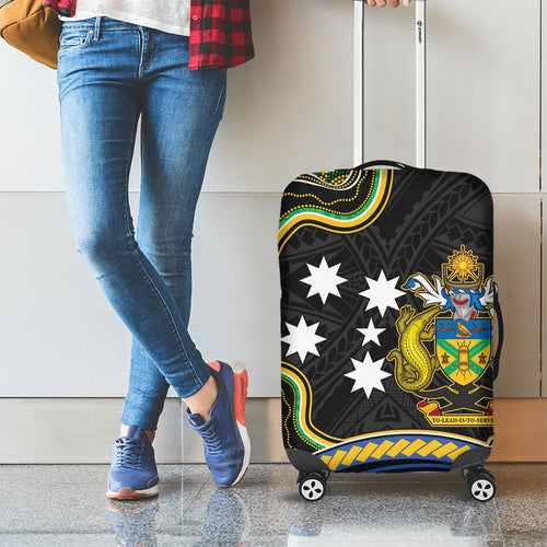South Sea Islanders And Solomon Islands Luggage Cover Solomons Coat Of Arms And Southern Cross