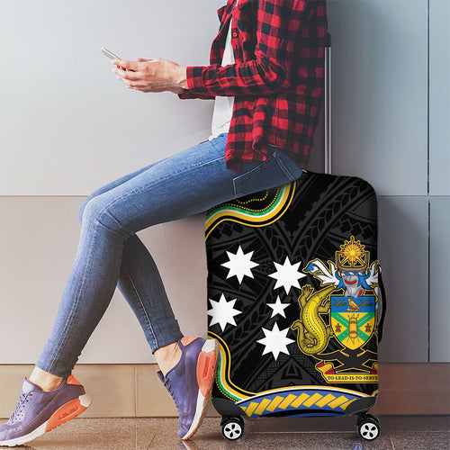 South Sea Islanders And Solomon Islands Luggage Cover Solomons Coat Of Arms And Southern Cross