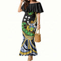 South Sea Islanders And Solomon Islands Mermaid Dress Solomons Coat Of Arms And Southern Cross