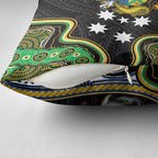South Sea Islanders And Solomon Islands Pillow Cover Solomons Coat Of Arms And Southern Cross
