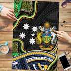 South Sea Islanders And Solomon Islands Puzzle Solomons Coat Of Arms And Southern Cross