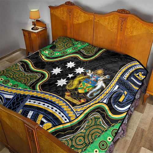 South Sea Islanders And Solomon Islands Quilt Solomons Coat Of Arms And Southern Cross