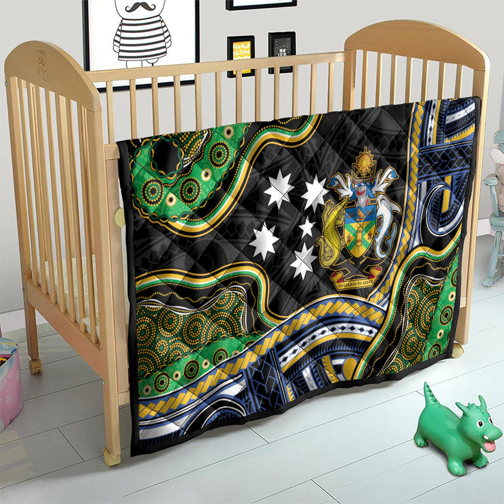 South Sea Islanders And Solomon Islands Quilt Solomons Coat Of Arms And Southern Cross
