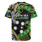 South Sea Islanders And Solomon Islands Rugby Jersey Solomons Coat Of Arms And Southern Cross