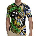 South Sea Islanders And Solomon Islands Rugby Jersey Solomons Coat Of Arms And Southern Cross