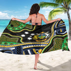 South Sea Islanders And Solomon Islands Sarong Solomons Coat Of Arms And Southern Cross