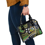 South Sea Islanders And Solomon Islands Shoulder Handbag Solomons Coat Of Arms And Southern Cross