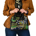 South Sea Islanders And Solomon Islands Shoulder Handbag Solomons Coat Of Arms And Southern Cross