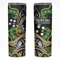 South Sea Islanders And Solomon Islands Skinny Tumbler Solomons Coat Of Arms And Southern Cross
