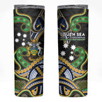 South Sea Islanders And Solomon Islands Skinny Tumbler Solomons Coat Of Arms And Southern Cross