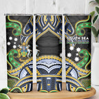 South Sea Islanders And Solomon Islands Skinny Tumbler Solomons Coat Of Arms And Southern Cross