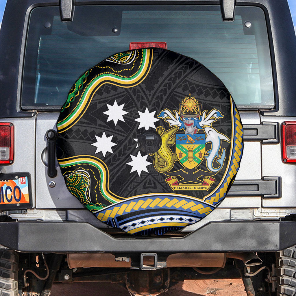 South Sea Islanders And Solomon Islands Spare Tire Cover Solomons Coat Of Arms And Southern Cross