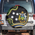South Sea Islanders And Solomon Islands Spare Tire Cover Solomons Coat Of Arms And Southern Cross