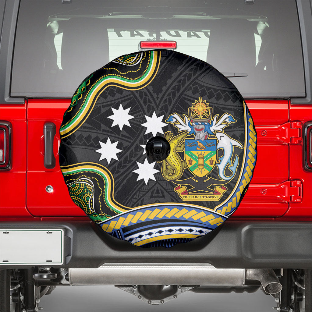 South Sea Islanders And Solomon Islands Spare Tire Cover Solomons Coat Of Arms And Southern Cross