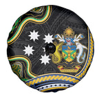 South Sea Islanders And Solomon Islands Spare Tire Cover Solomons Coat Of Arms And Southern Cross