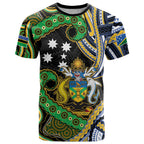South Sea Islanders And Solomon Islands T Shirt Solomons Coat Of Arms And Southern Cross