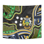 South Sea Islanders And Solomon Islands Tapestry Solomons Coat Of Arms And Southern Cross