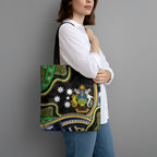 South Sea Islanders And Solomon Islands Tote Bag Solomons Coat Of Arms And Southern Cross