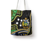South Sea Islanders And Solomon Islands Tote Bag Solomons Coat Of Arms And Southern Cross