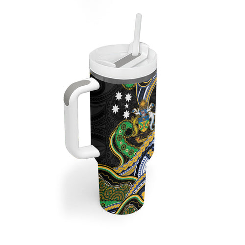 South Sea Islanders And Solomon Islands Tumbler With Handle Solomons Coat Of Arms And Southern Cross