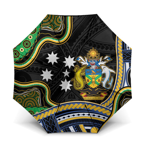 South Sea Islanders And Solomon Islands Umbrella Solomons Coat Of Arms And Southern Cross