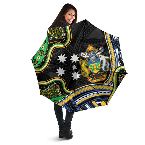 South Sea Islanders And Solomon Islands Umbrella Solomons Coat Of Arms And Southern Cross