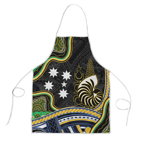 South Sea Islanders And New Caledonia Apron Nautilus Shell Southern Cross Tribal Pattern