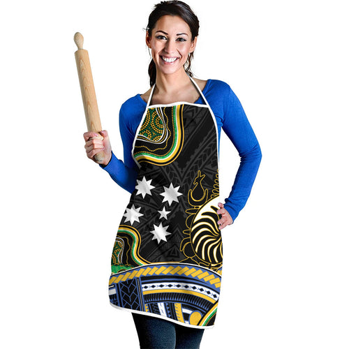 South Sea Islanders And New Caledonia Apron Nautilus Shell Southern Cross Tribal Pattern