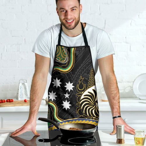 South Sea Islanders And New Caledonia Apron Nautilus Shell Southern Cross Tribal Pattern
