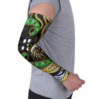 South Sea Islanders And New Caledonia Arm Sleeves Nautilus Shell Southern Cross Tribal Pattern