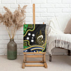 South Sea Islanders And New Caledonia Canvas Wall Art Nautilus Shell Southern Cross Tribal Pattern