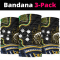 South Sea Islanders And New Caledonia Neck Gaiter Nautilus Shell Southern Cross Tribal Pattern