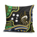 South Sea Islanders And New Caledonia Pillow Cover Nautilus Shell Southern Cross Tribal Pattern
