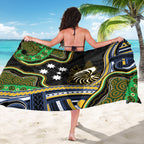 South Sea Islanders And New Caledonia Sarong Nautilus Shell Southern Cross Tribal Pattern