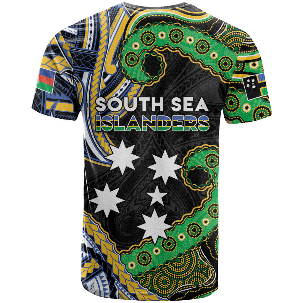 South Sea Islanders And New Caledonia T Shirt Nautilus Shell Southern Cross Tribal Pattern