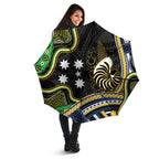 South Sea Islanders And New Caledonia Umbrella Nautilus Shell Southern Cross Tribal Pattern