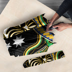 South Sea Islanders And New Caledonia Umbrella Nautilus Shell Southern Cross Tribal Pattern