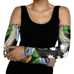 South Sea Islanders And Vanuatu Arm Sleeves Boar Tusk Warrior Southern Tribal Pattern
