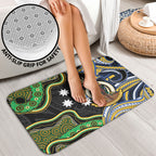 South Sea Islanders And Vanuatu Bathroom Set Boar Tusk Warrior Southern Tribal Pattern