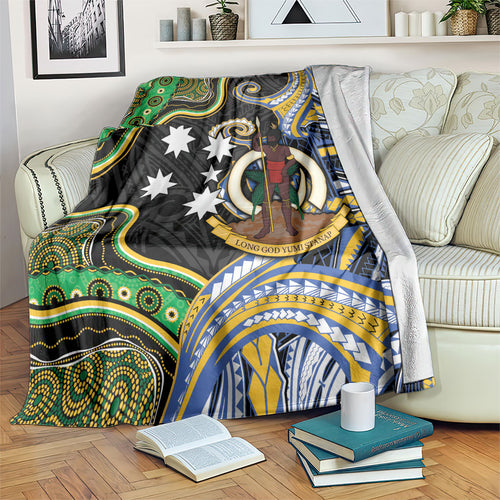 South Sea Islanders And Vanuatu Blanket Boar Tusk Warrior Southern Tribal Pattern