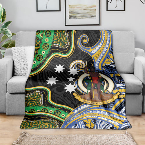 South Sea Islanders And Vanuatu Blanket Boar Tusk Warrior Southern Tribal Pattern