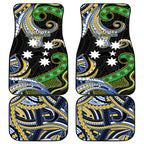 South Sea Islanders And Vanuatu Car Mats Boar Tusk Warrior Southern Tribal Pattern